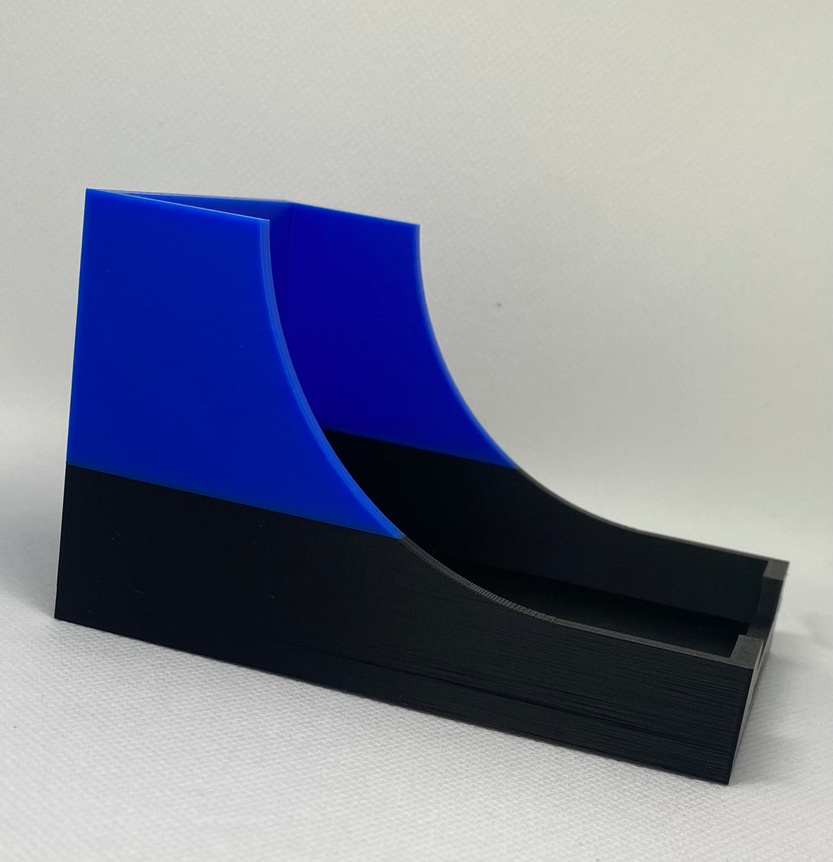 BF-002 Akkuhalter – Schwarz/Blau
